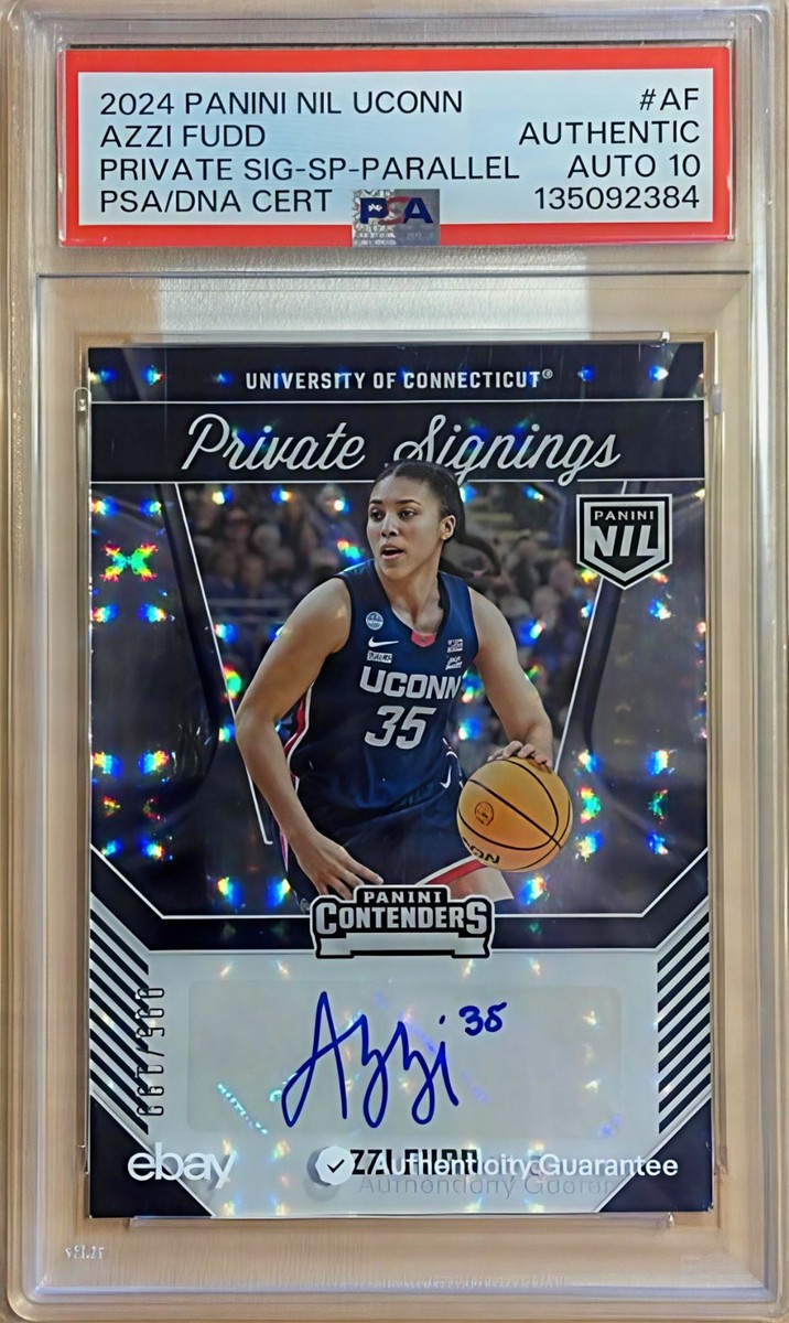 2024-25 Panini AZZI FUDD NIL Private Signings /199 PSA DNA