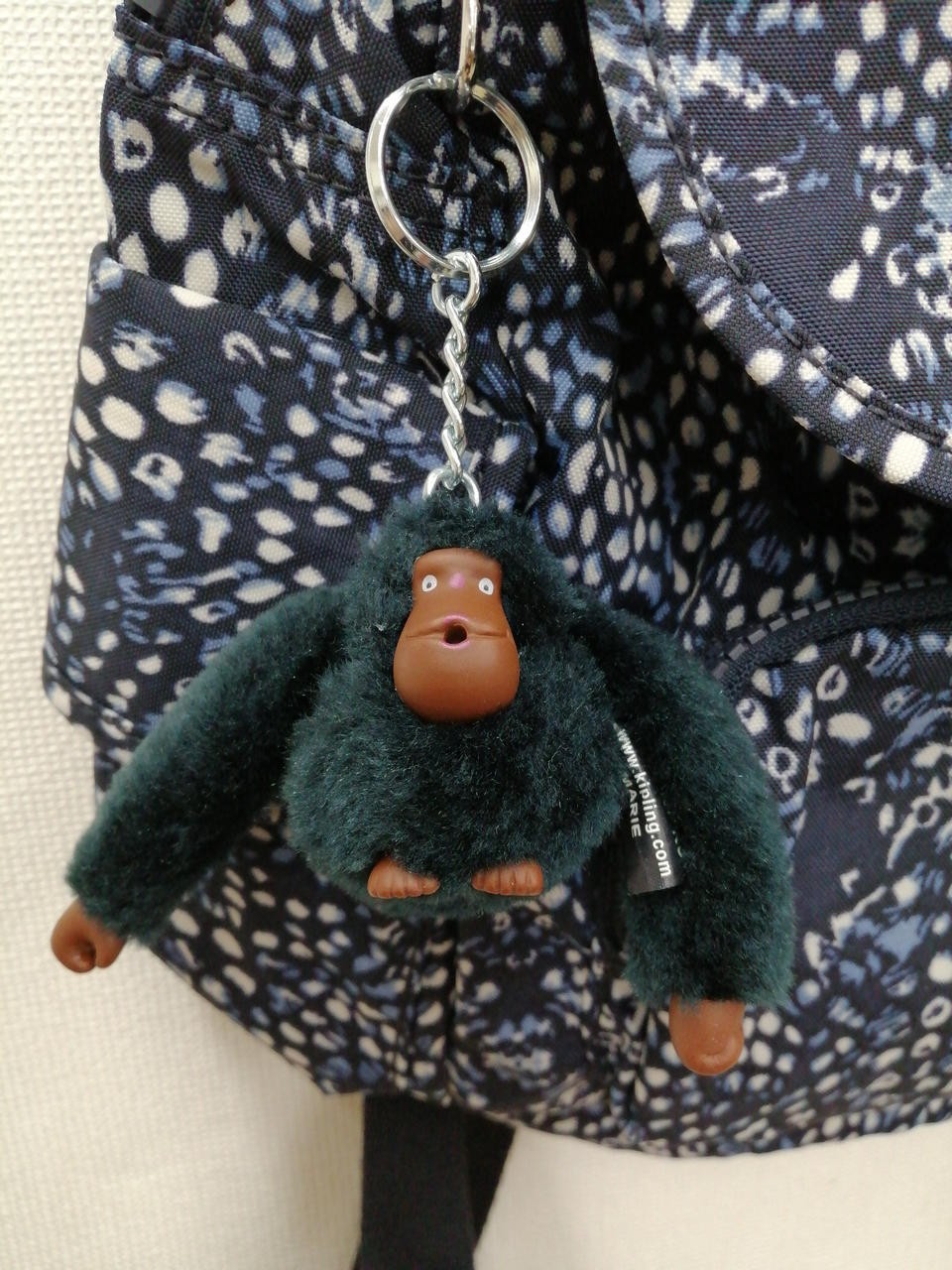 Nylon Backpack Model NVY HALLPATTERN KIPLING - image 3