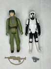 1983 STAR WARS ROTJ 1983 Biker Scout + Rebel Commando COMPLETE Original