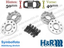 H&R Spurplatten VA 40mm & HA 50mm u.a.: Renault Megane II BM0/1 CM0/1 02-09
