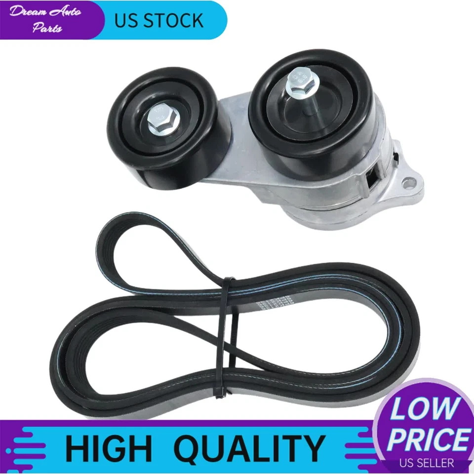 Serpentine Belt Kit for Honda Accord Odyssey Pilot Ridgeline Acura TL MDX ZDX - Изображение 3 из 4