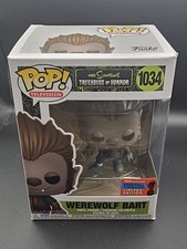Funko Pop! Figura Vinilo Bart #1034 Hombre Lobo Los Simpson Colección Otoño 2020