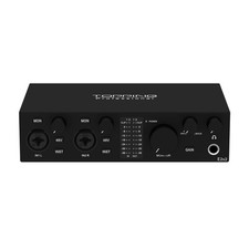 TOPPING E2x2 Audio Interface 2in 2out USB Recording Sound Card Live Streaming