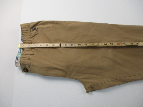 Chubbie Chino Pants Mens Medium Brown Performance Drawstring Stretch 32x31 - Picture 7 of 14