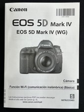 Canon EOS 5D Mark IV Instruction Manual - SPANISH/ESPANOL