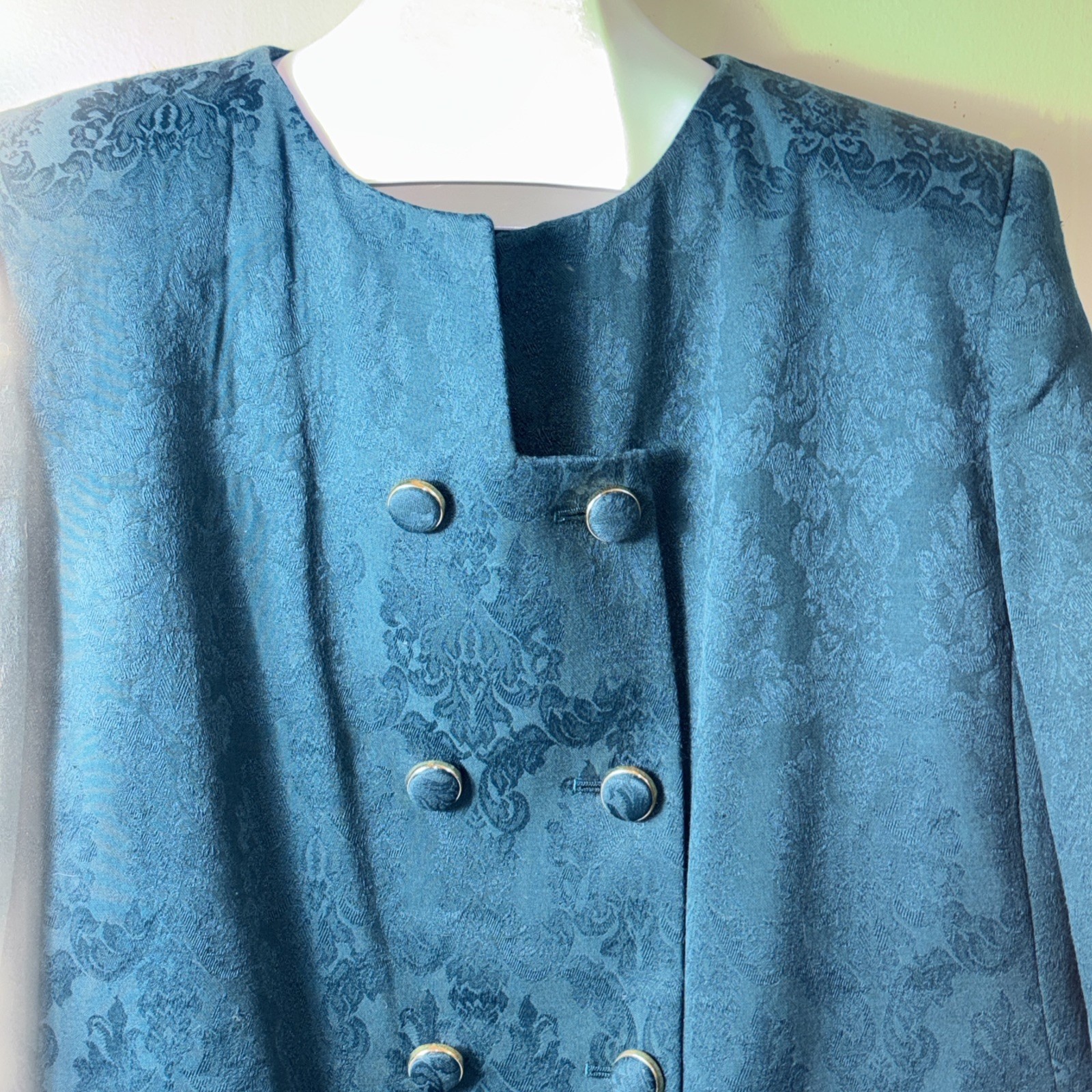 Executive Collection Womens Plus Lined Skirt Suit… - image 4