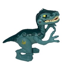 Hasbro Jurassic World Velociraptor Dinosaur Figure Poseable Teal 7726