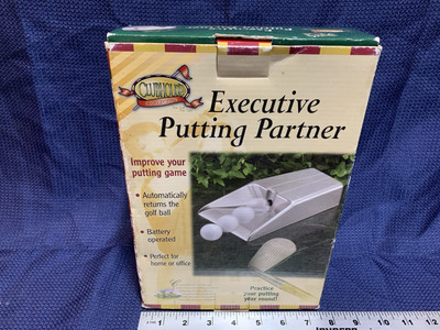 #ad Clubhouse Collection Executive Golf Putting Partner Trainer With Ball Return $31.95