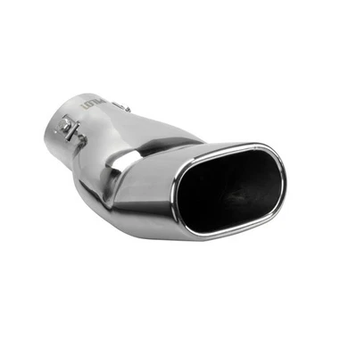 Embout de pot d’échappement universel inox ovale Pilot TS-74 - Photo 1/4