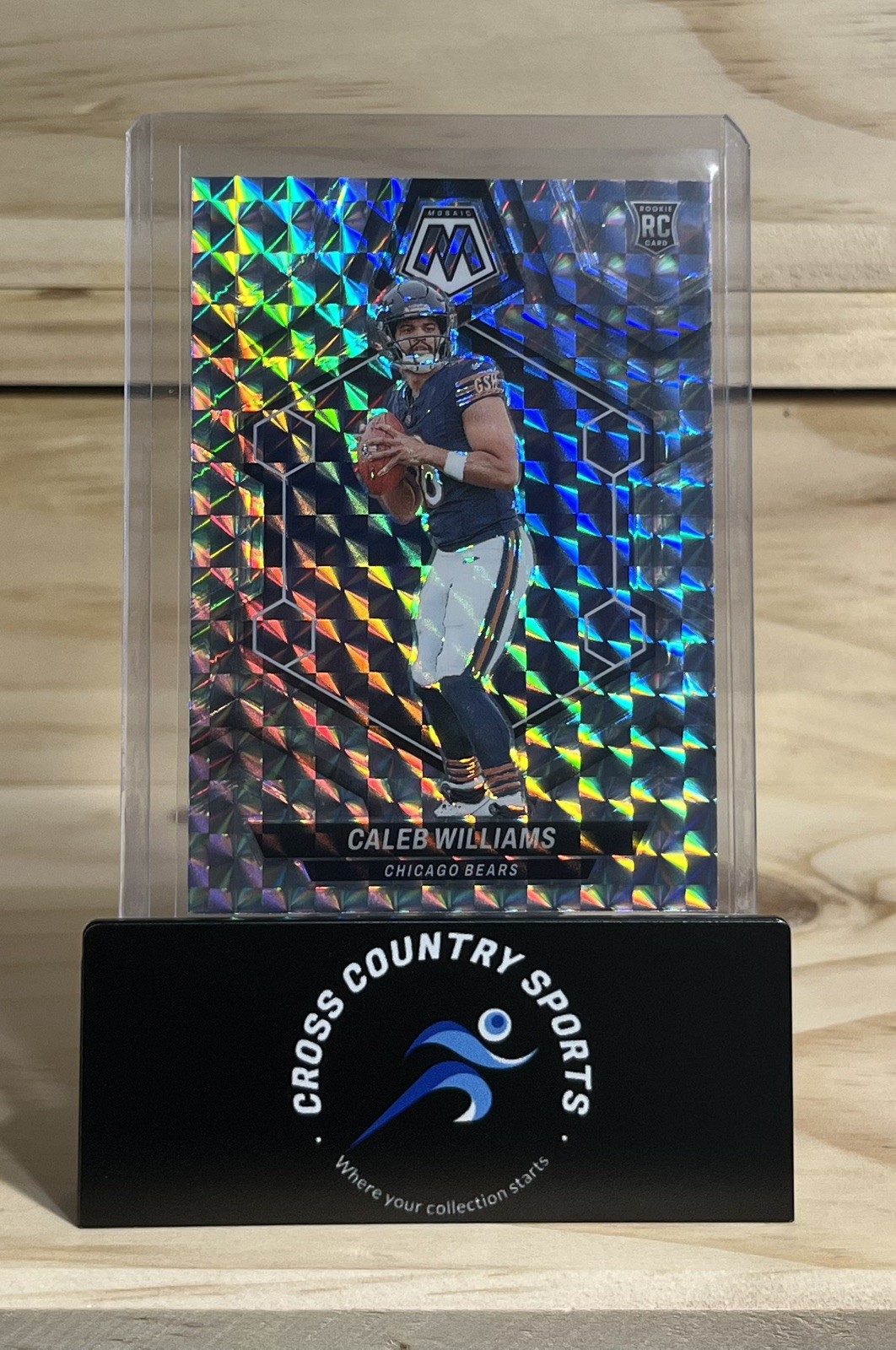 2024 Panini Mosaic - Rookies Caleb Williams #301 Mosaic Silver Prizm (RC) Bears