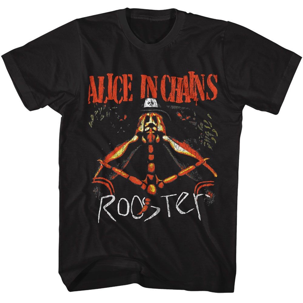 Alice In Chains Rooster Musik-Shirt_voghion.com