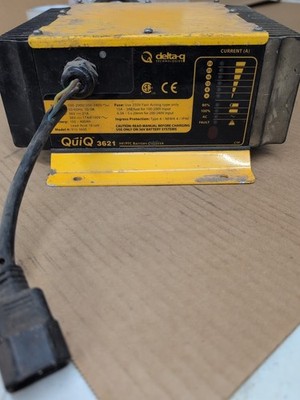 QuiQ 3621 HF/PFC CHARGER DELTA-q Used Unsure of Working Condition