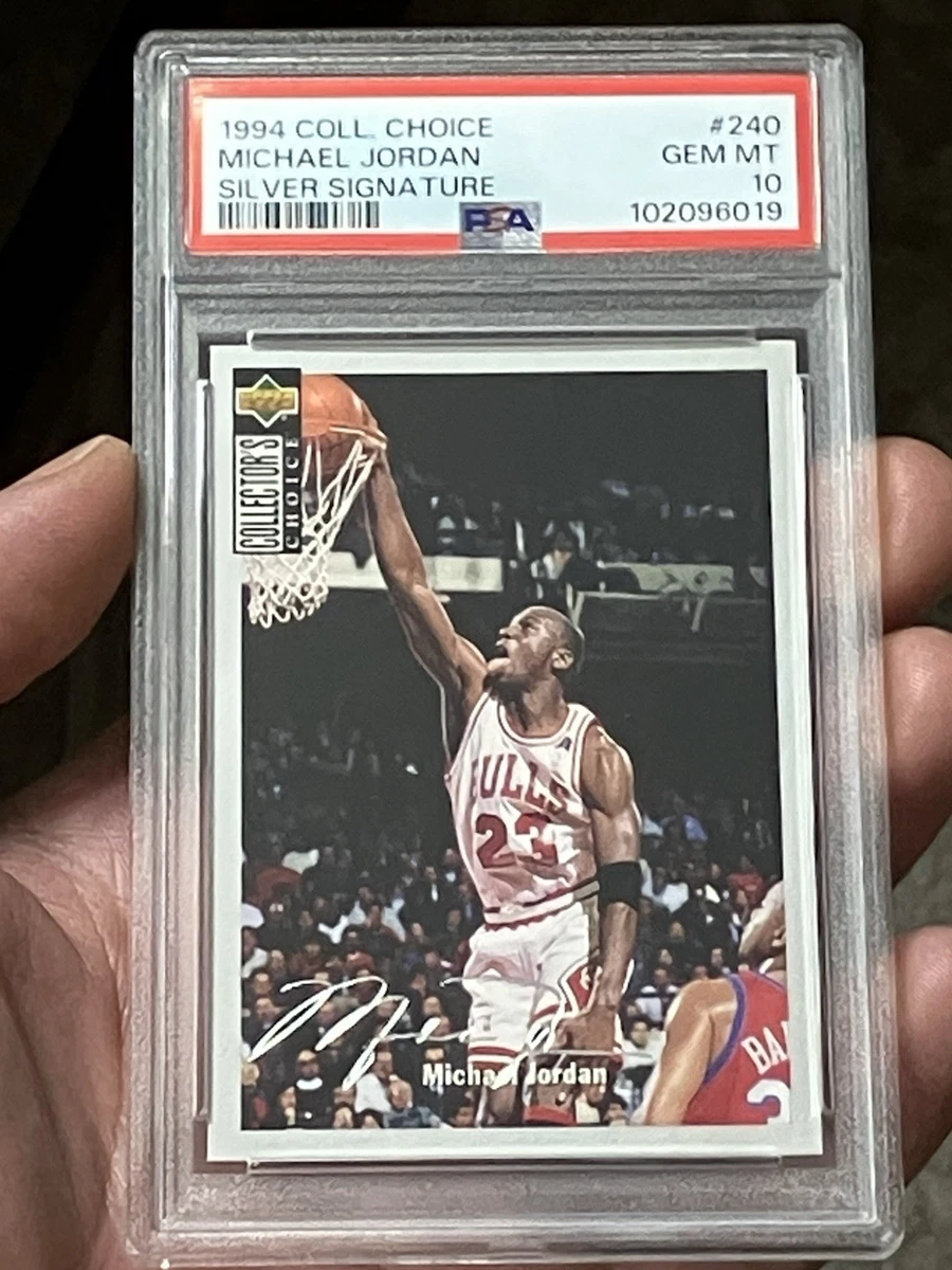Michael Jordan PSA 10 Graded Basketball Trading Cards for sale | eBay