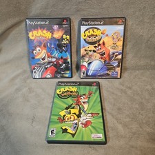 Crash Bandicoot Action Pack PlayStation 2 Twinsanity Crash Tag Team Nitro Kart