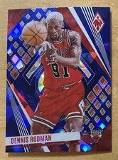 Dennis Rodman 2023-24 Panini Phoenix International Blue Prizm #142 Mint 