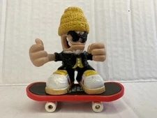 VTG 2005 Tech Deck Dude Evolution Zoods #81 Splinter Bendable Arms Yellow Laces