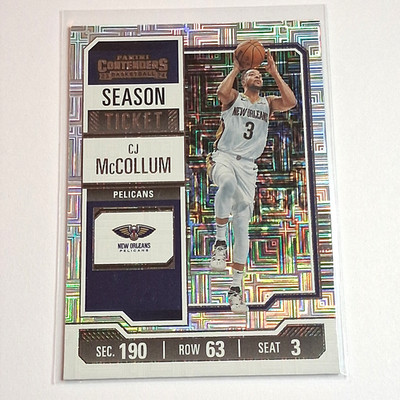 2023-24 Panini Contenders Season Ticket CJ McCollum #31 (Toploader)