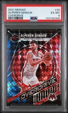 2021 PANINI MOSAIC #20 ALPEREN SENGUN RC OVERDRIVE PSA 6