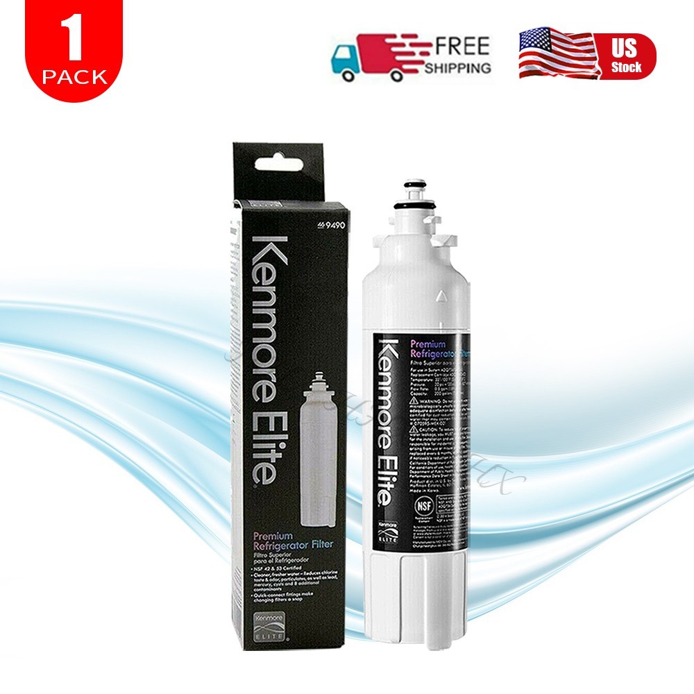 Kenmore Elite 9490 Refrigerator Water Filter 469490 New Sealed US, 1/2/3/4 PACK