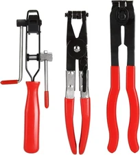 WHDZ 3pcs CV Joint Boot Clamp Pliers Fuel Line Set With Hose Clamp... 
