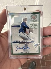 Panini 2025 Prospect Edition Justin Lamkin Royals #37 Autographed Card