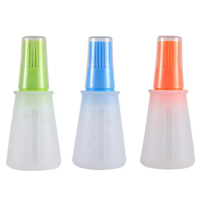 New Silicone Oil Brush Bottle BBQ Baking Tool Fast Shipping