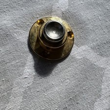 vintage premium marine-grade brass & stainless door stop bumper Low Profile