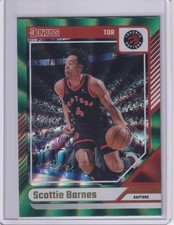 2024-25 Donruss Green Holo Scottie Barnes #153 - Toronto Raptors