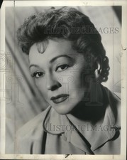 1956 Press Photo Nancy Kelly as terrorized mother in 