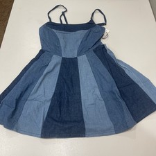 Forever 21 Reworked Denim Mini Dress XS