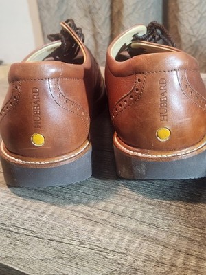 Samuel Hubbard Oxford Brogue Comfort Brown Leather Men display picture 1