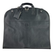 Barrington Flint Hills National Golf Club Garment Luggage Bag Black Leather