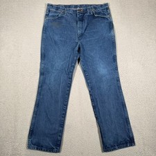 Vintage Wrangler Jeans Mens 36x30 Blue 936DEN Cowboy Cut Denim Casual Preppy