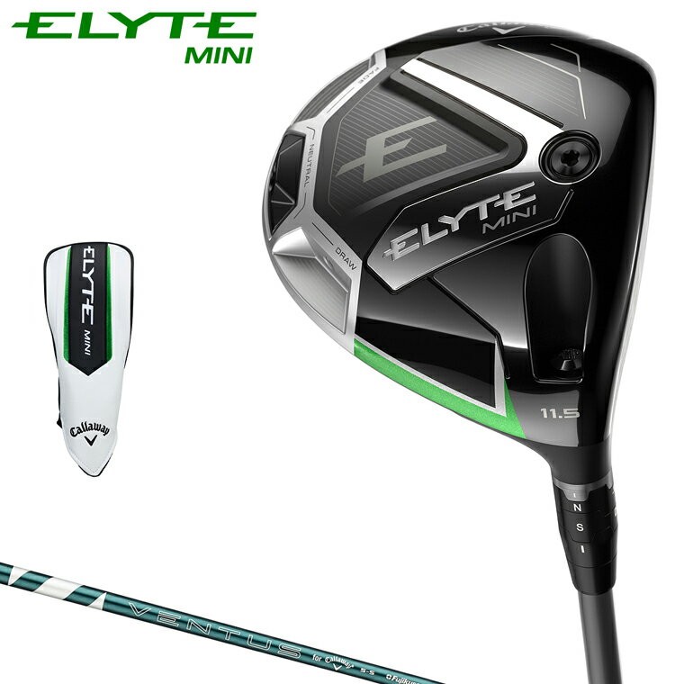 Callaway ELYTE mini Driver 13.5deg RH TENSEI GREEN 50 graphite