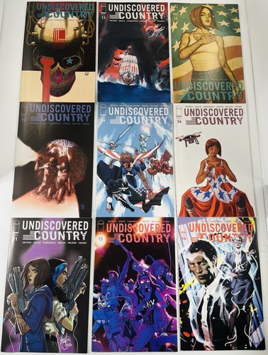 21 UNENTDECKTES LAND #1-16 GELAUFEN (-1) + VARIANTEN #1 SIGNIERT SNYDER & SOULE NM- - Bild 3 von 3