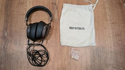 SIVGA SV021 Classic Zebrano Wooden Closed-Back Wired Over-Ear Headphones