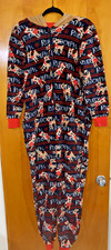 Rudolph The Red-Nosed Reindeer Ladies Pajamas W/Hood Pockets