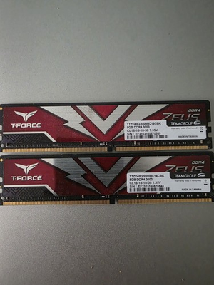 #ad #ad TEAMGROUP T Force Zeus DDR4 SDRAM 16GB 2x8GB 3000MHz DIMM 288 Pin RAM $70.00
