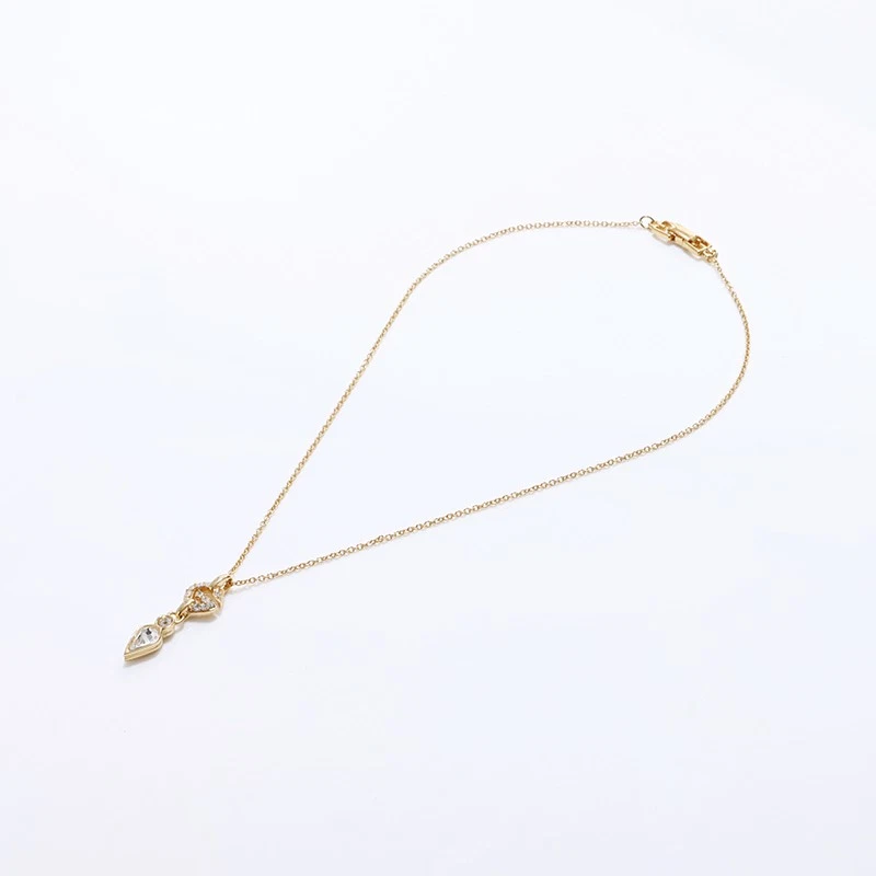 GIVENCHY Collana con strass oro WS7103