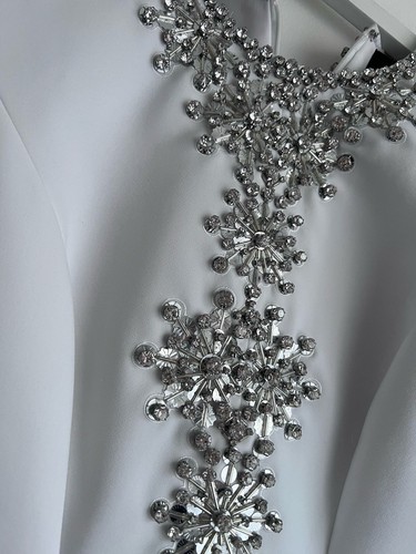 JENNY PACKHAM Embellished twill gown W/tags - Picture 10 of 14