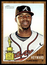 2011 Topps Heritage Jason Heyward Atlanta Braves #320