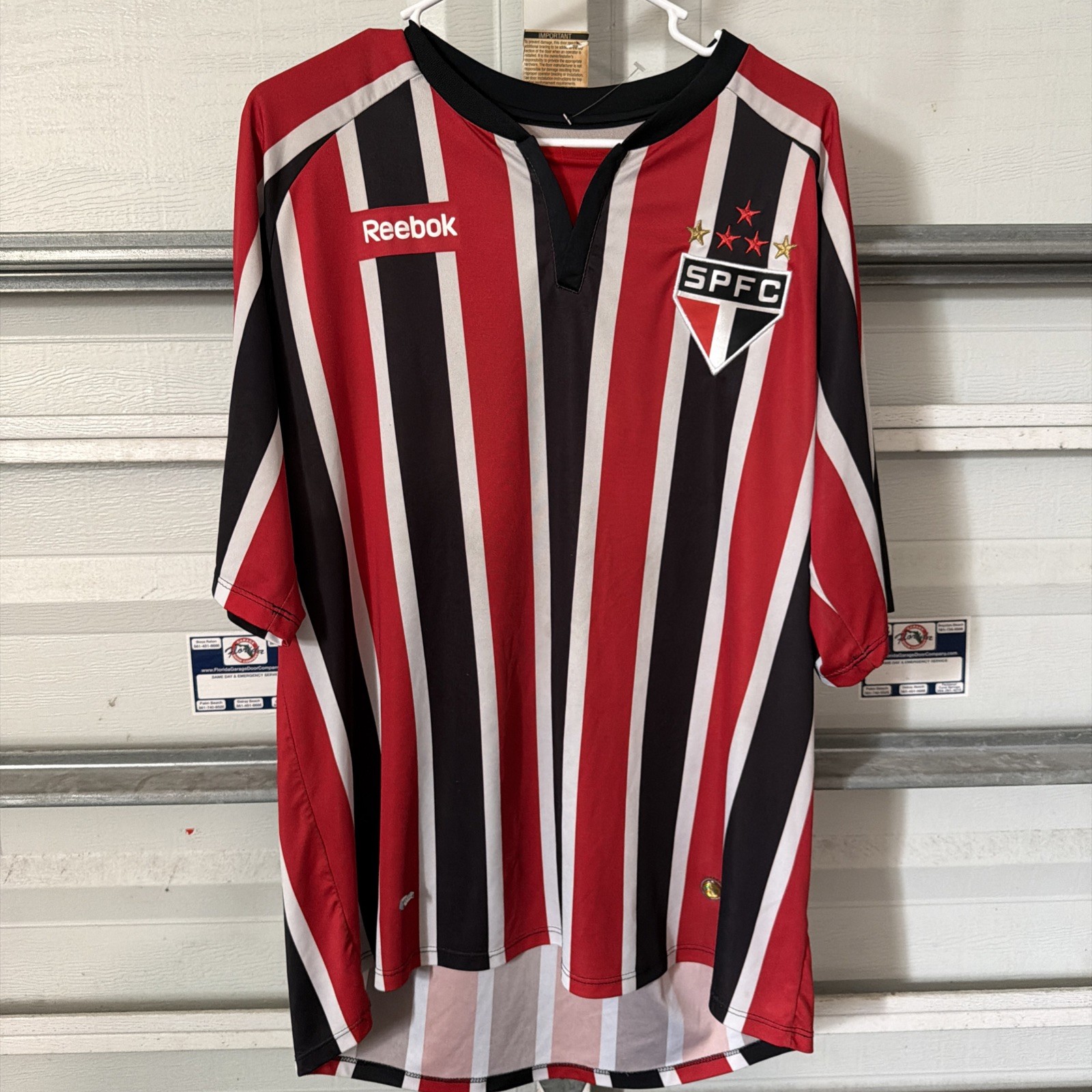 Rare Vintage REEBOOK  São Paulo FC 2010 Jersey Men’s Large
