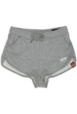 Alpha industries Shorts Damen kurze Hose Hotpants Gr. S Baumwolle Grau #1xsuw3z