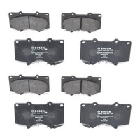 2 BremsbelagsäTze Scheibenbremsen 17 Mm Bosch FüR U.A. Toyota Land