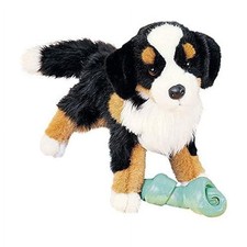 Trevor Bernese Mountain Dog Plush Toy 16 Inches Realistic Durable Cuddle Toy