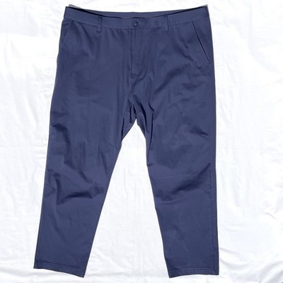 Rhône Commuter Pants Mens 42 Navy Blue Performance Chino 42X30