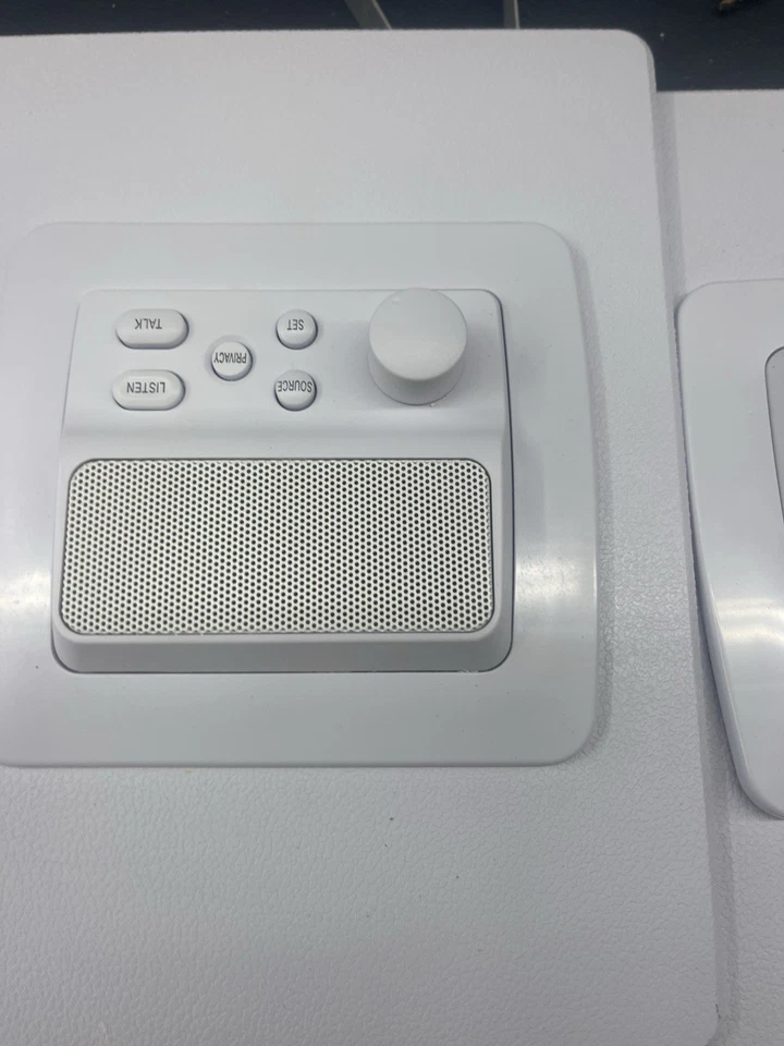 IST RETRO Music & Intercom System Package, 5 Rooms (Vertical Frames), White - Image 4 of 4