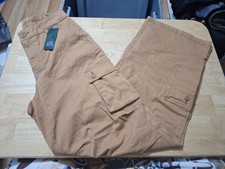 New Wild Fable High Rise Cargo Pants Women Sz Small, Brown Stretch Wide-Leg