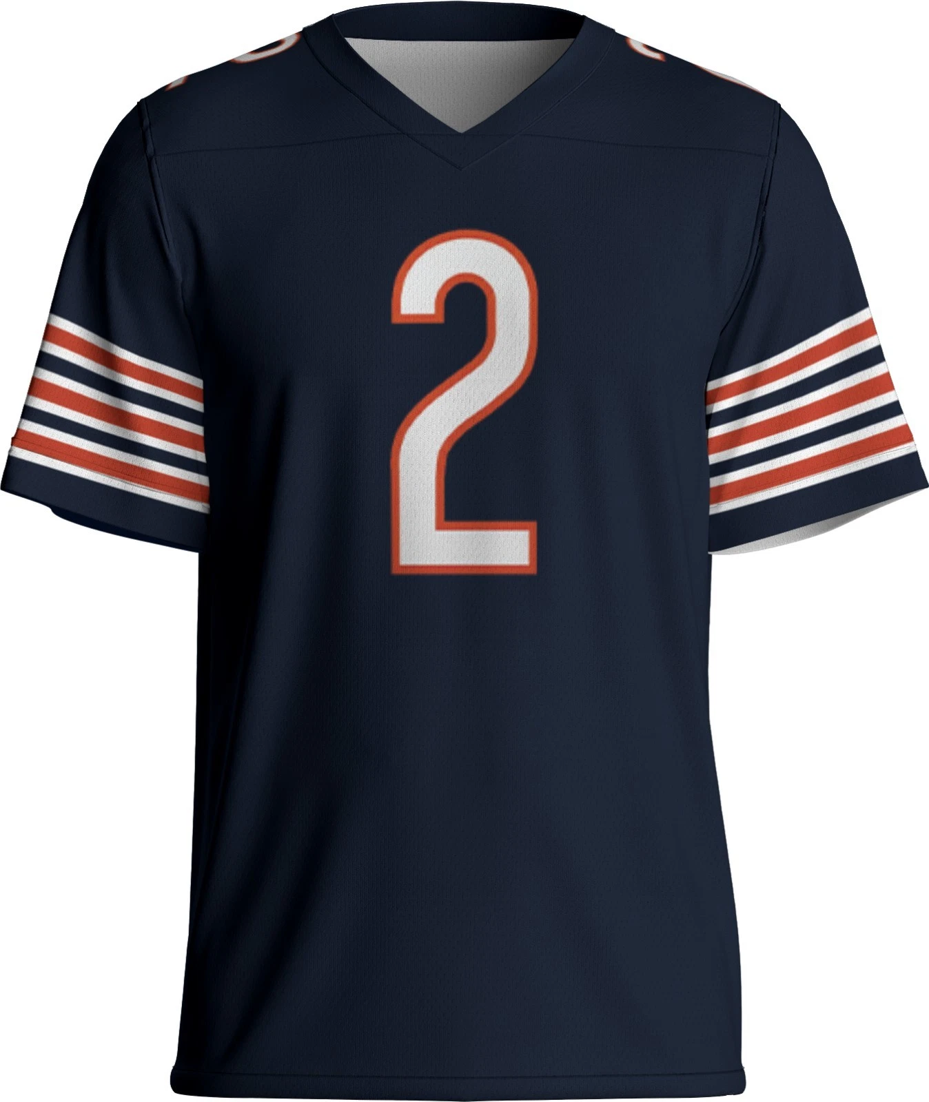 UNSIGNED CUSTOM Sewn Stitched DJ Moore Jersey - Size S to 5XL