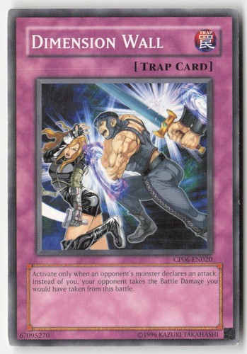 Dimension Wall CP06-EN020 YuGiOh Champion Pack: Game Six card